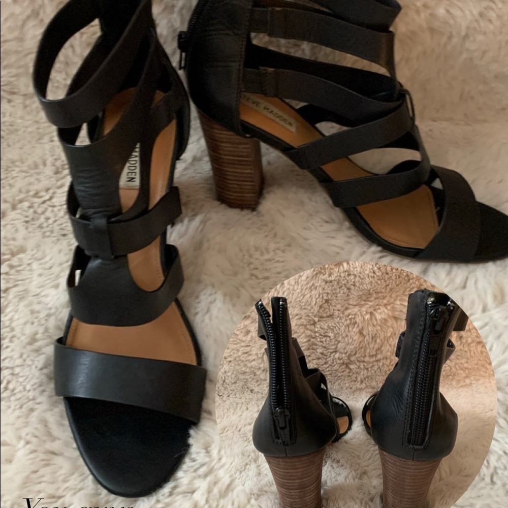 Steve Madden 4” strappy heel Sz 9.5-10
